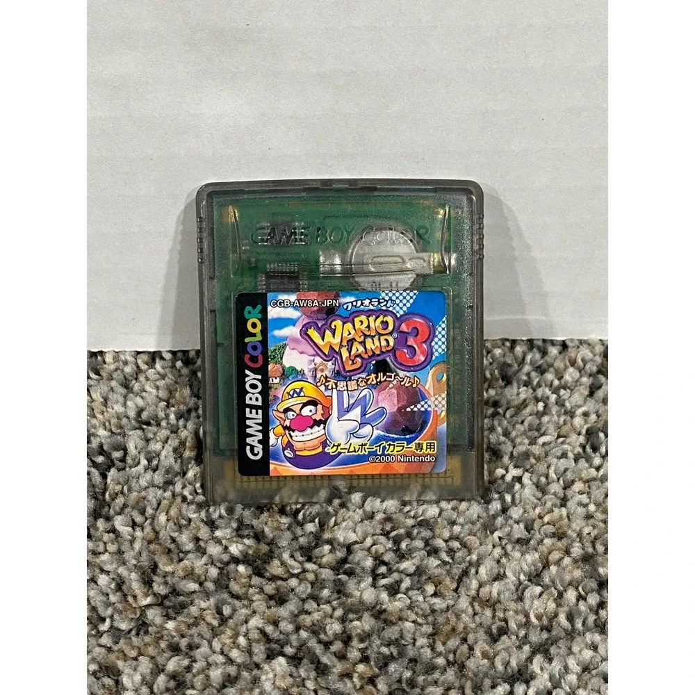 Nintendo Wario Land 3 Game Boy Color Japanese Import CGB-AW8A-JPN